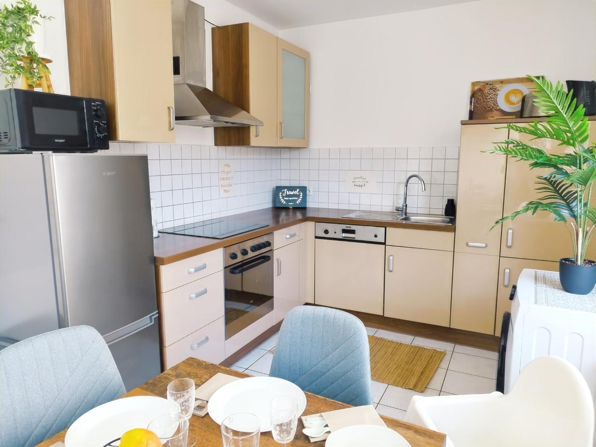 The Big Muenster Fuer Bis Zu 12, Whirlpool, Sauna, Zentral, Tischfussball, Balkon, Gasgrill أولم المظهر الخارجي الصورة